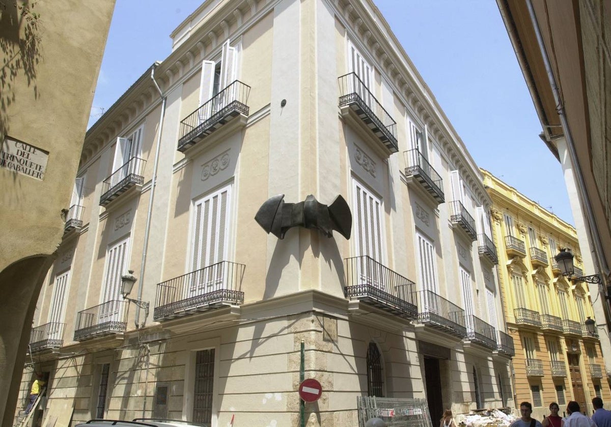 Sede de Lo Rat Penat, en la calle Trinquete de Caballeros de Valencia.