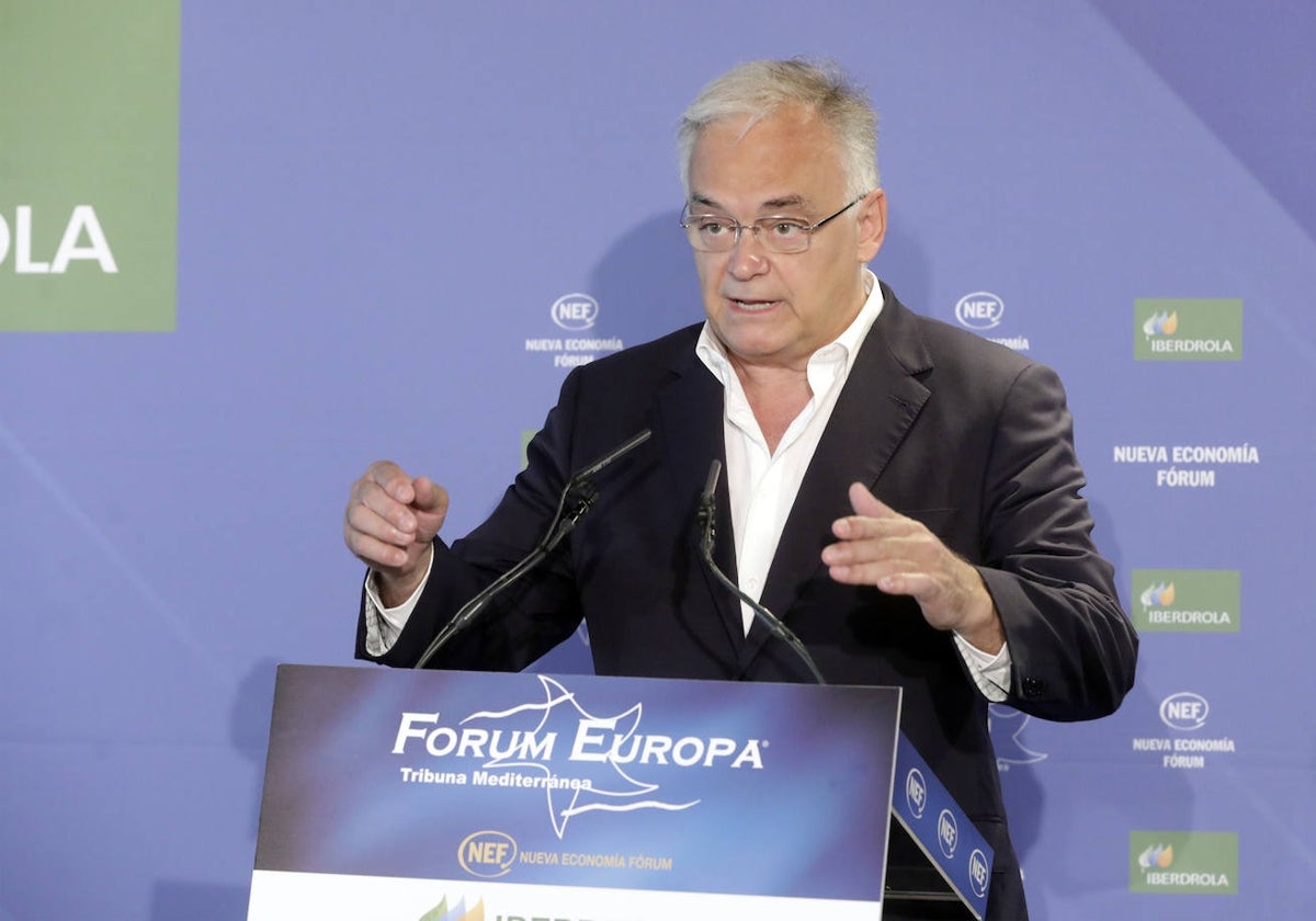 González Pons, en la tribuna del Forum Europa.