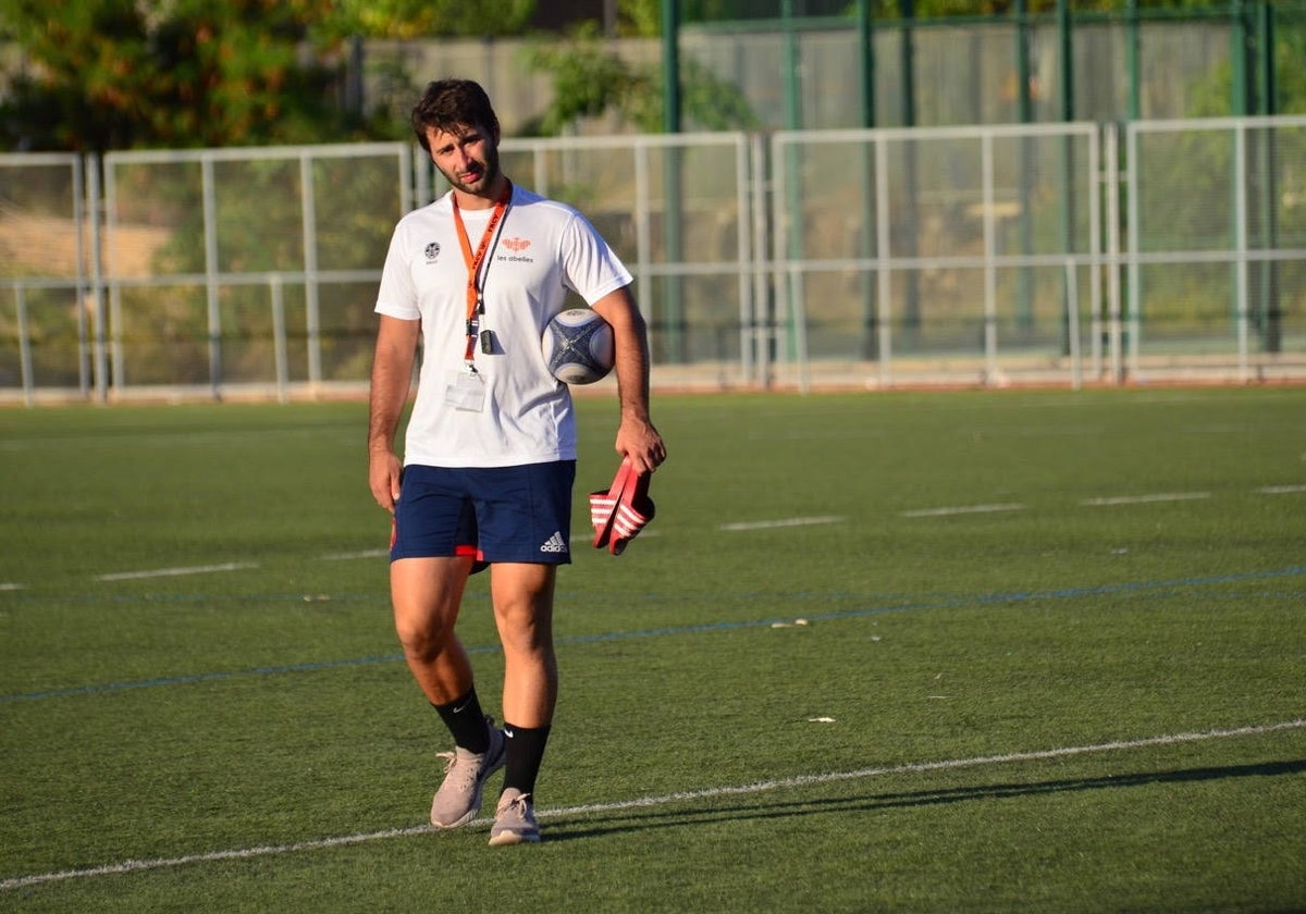 Guillermo Ahuir, en un entrenamiento.