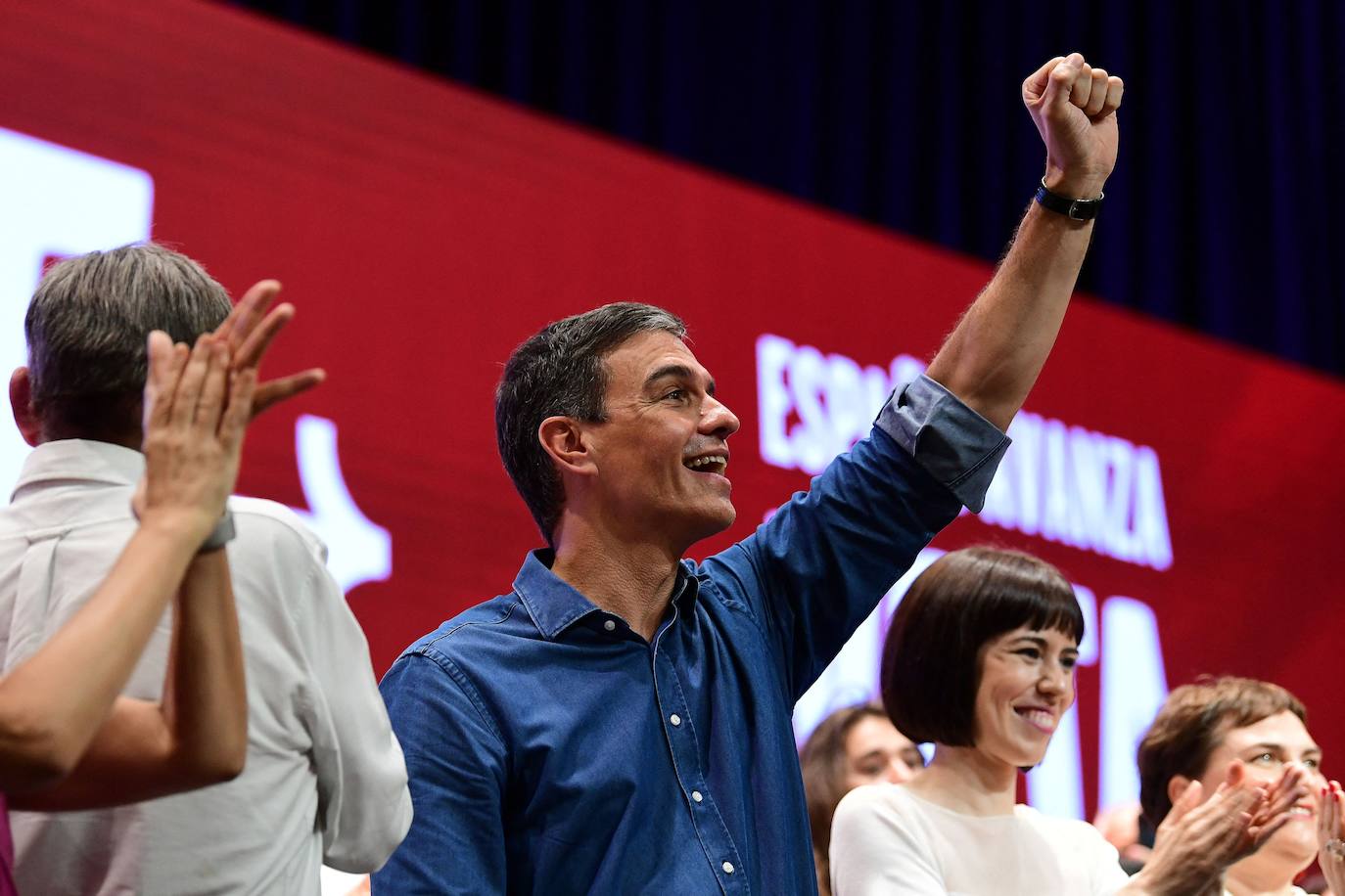 Así ha sido el mitin de Pedro Sánchez en Valencia con motivo de la campaña electoral