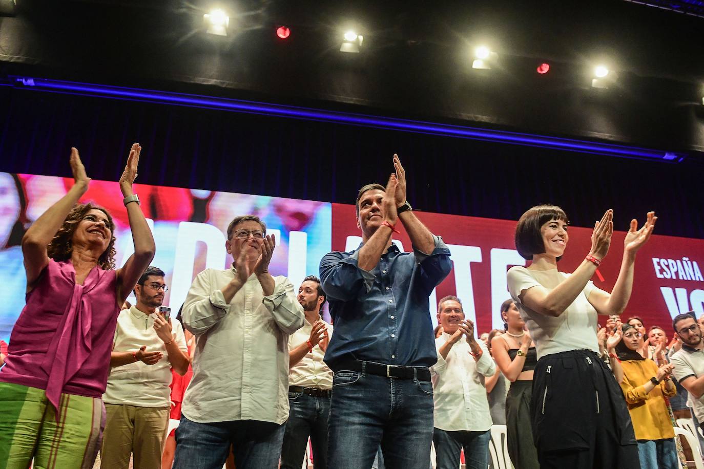 Así ha sido el mitin de Pedro Sánchez en Valencia con motivo de la campaña electoral