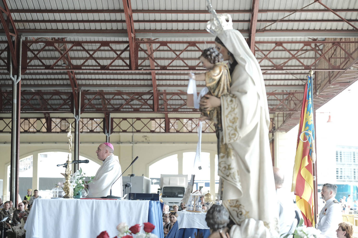 Valencia le rinde homenaje a la Virgen del Carmen