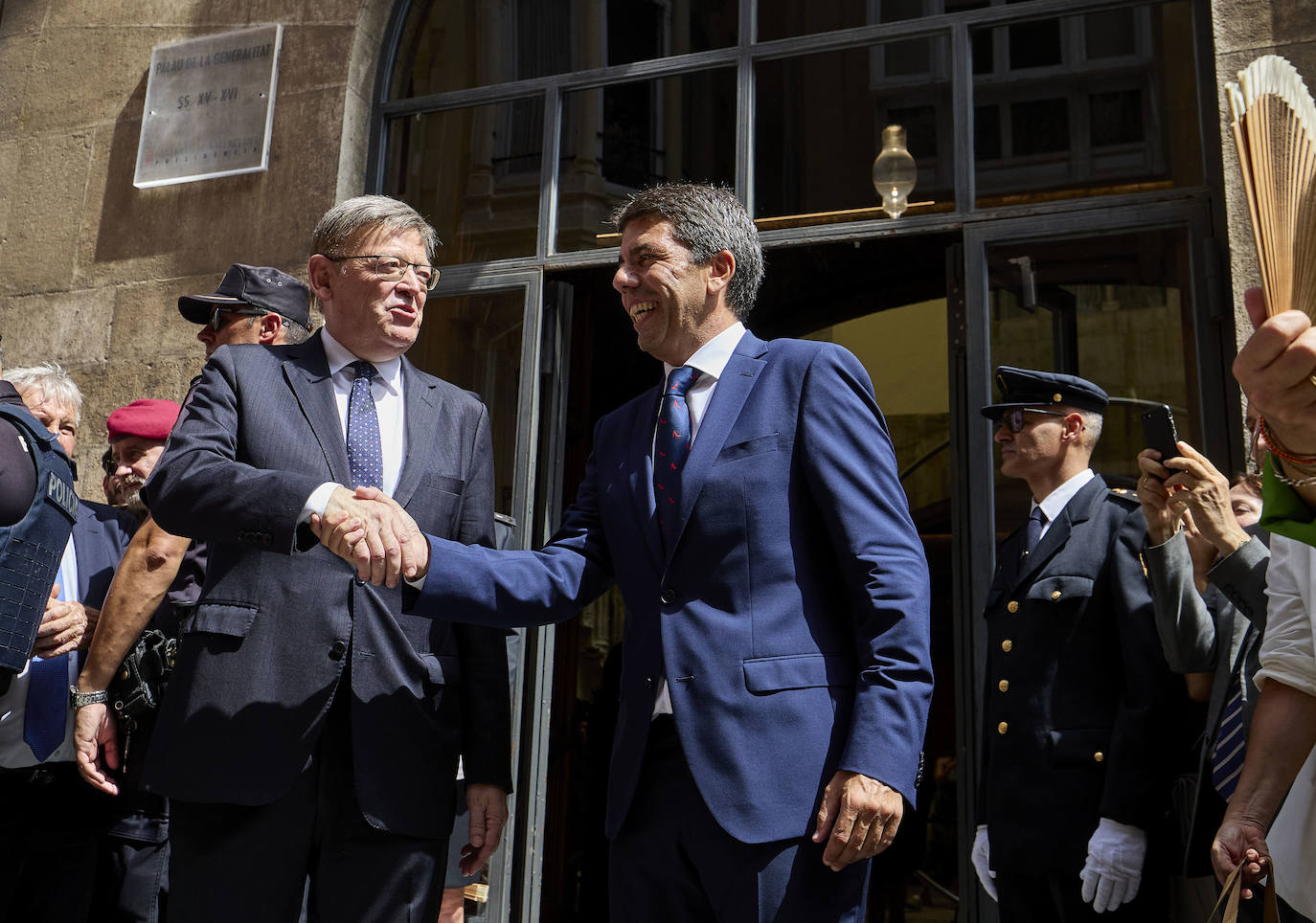 Así ha sido la toma de posesión de Carlos Mazón como presidente de la Generalitat