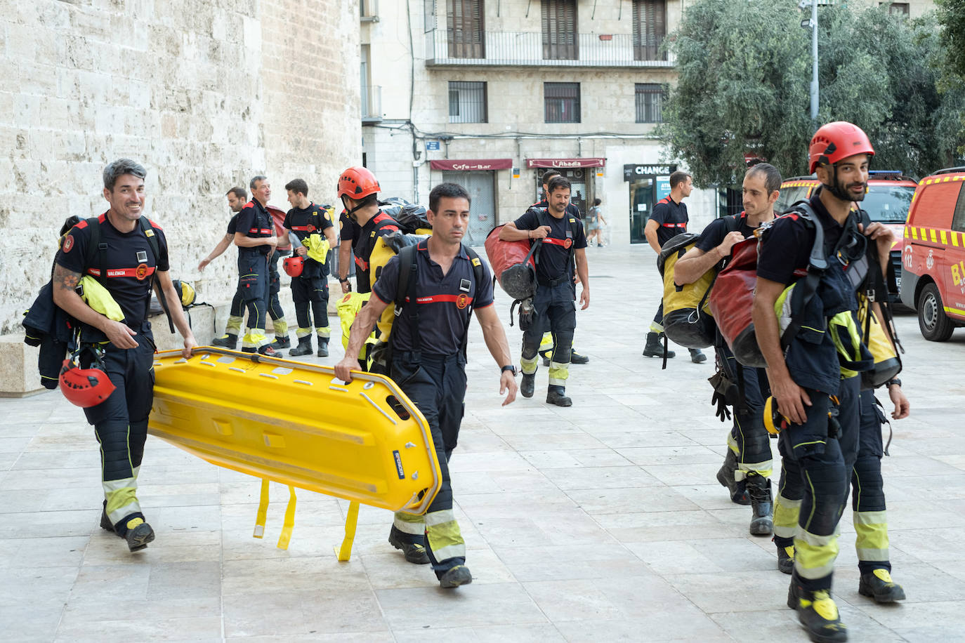 Un simulacro de evacuación sorprende en pleno Micalet