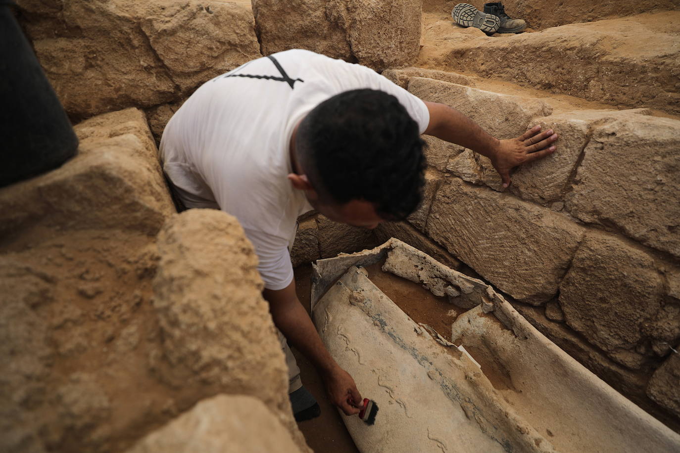 Nuevos hallazgos en la necrópolis romana de Gaza