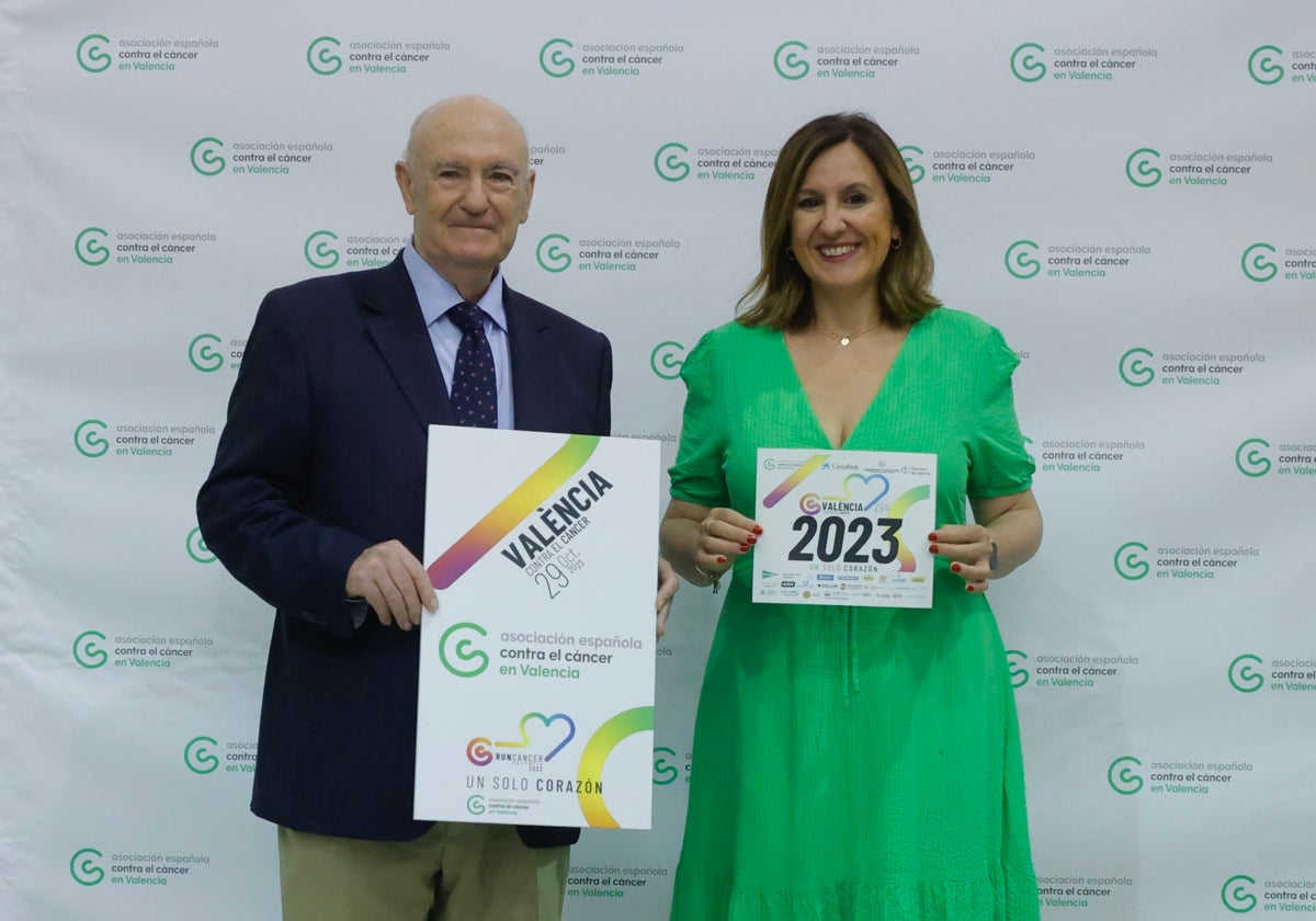 María José Catalá y Tomás Trénor durante la presentación de la prueba.