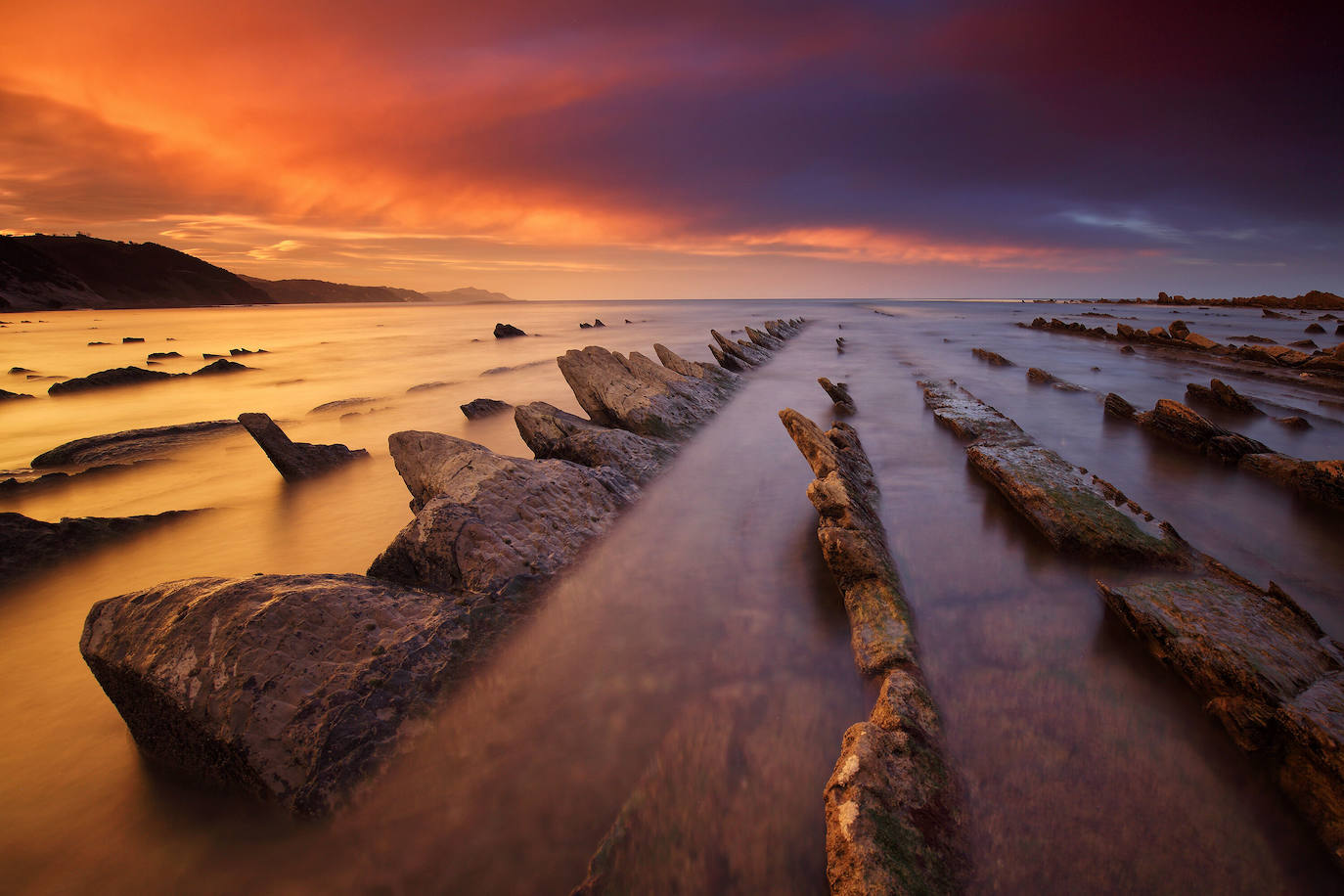 Playa de Sakoneta (Guipúzcoa, País Vasco)