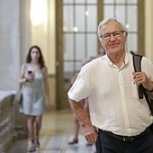 Joan Ribó, en el Ayuntamiento de Valencia.