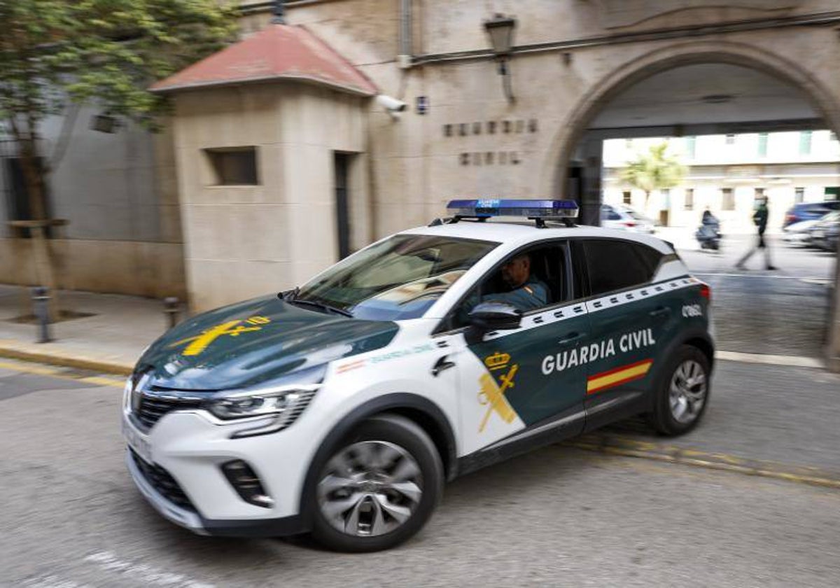 Imagen de archivo de un coche de la Guardia Civil.