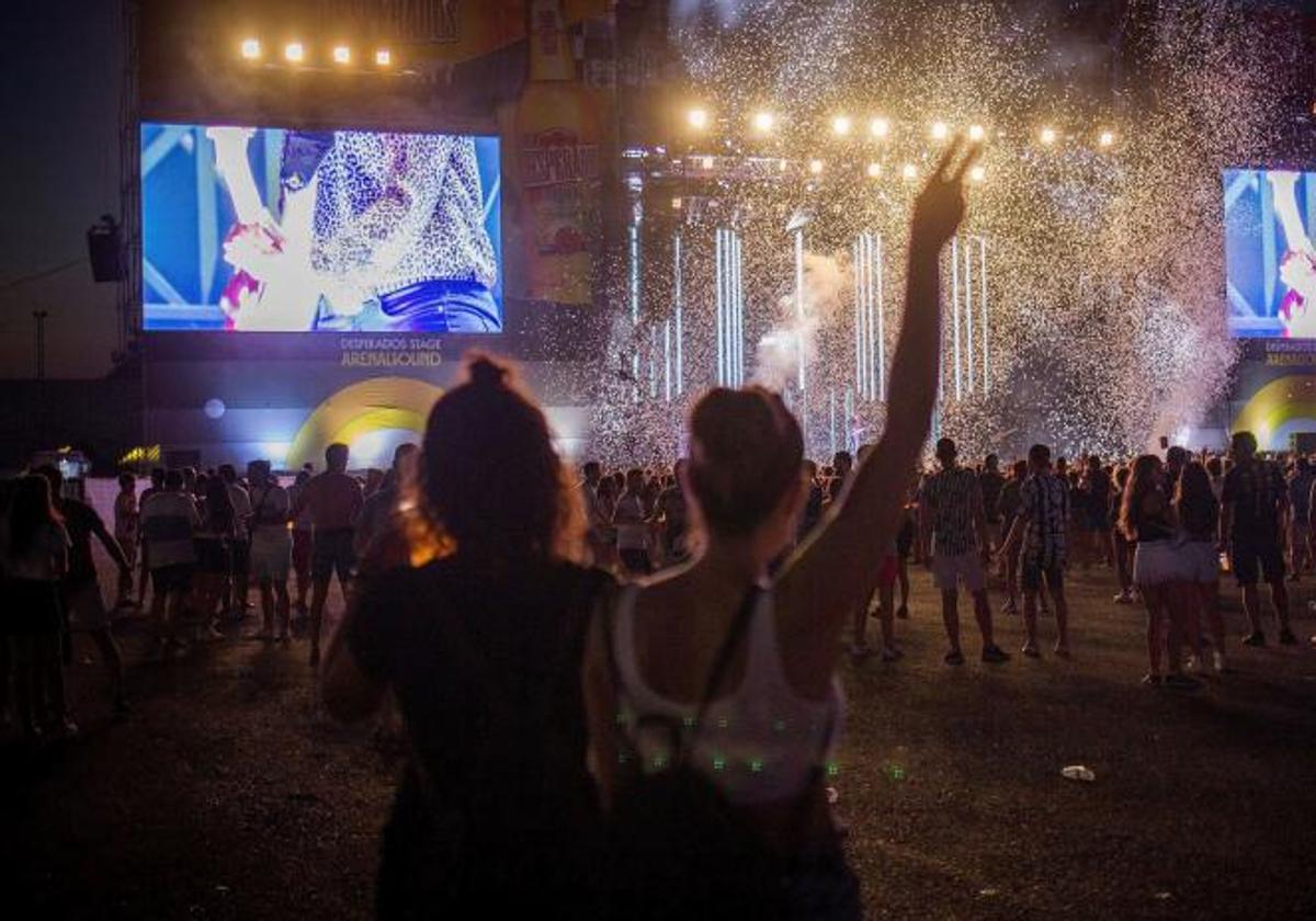 El arenal Sound, en una imagen de archivo.