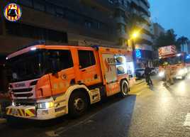 Bomberos en una intervención anterior.