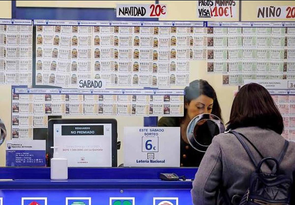 Administración de lotería.