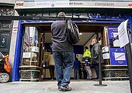 Una administración de lotería.