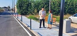El alcalde y la concejal de Urbanismo visitan el fin de las obras.