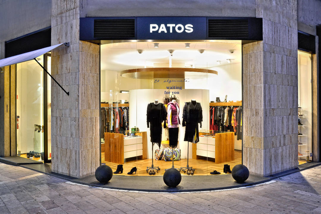 Fachada de Patos, la tienda que regenta Lourdes Verdeguer.