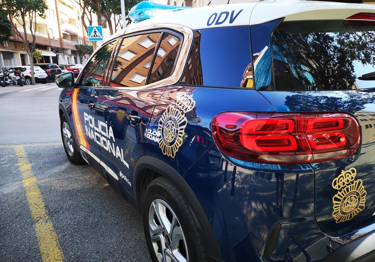 La Policía Nacional arrestó al hombre en Gandia.