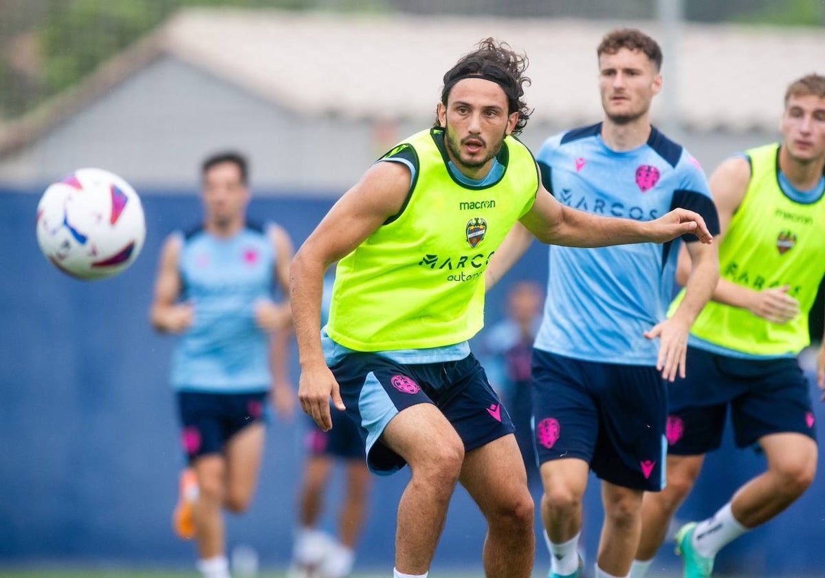 Uno de los entrenamientos de esta semana en Buñol.