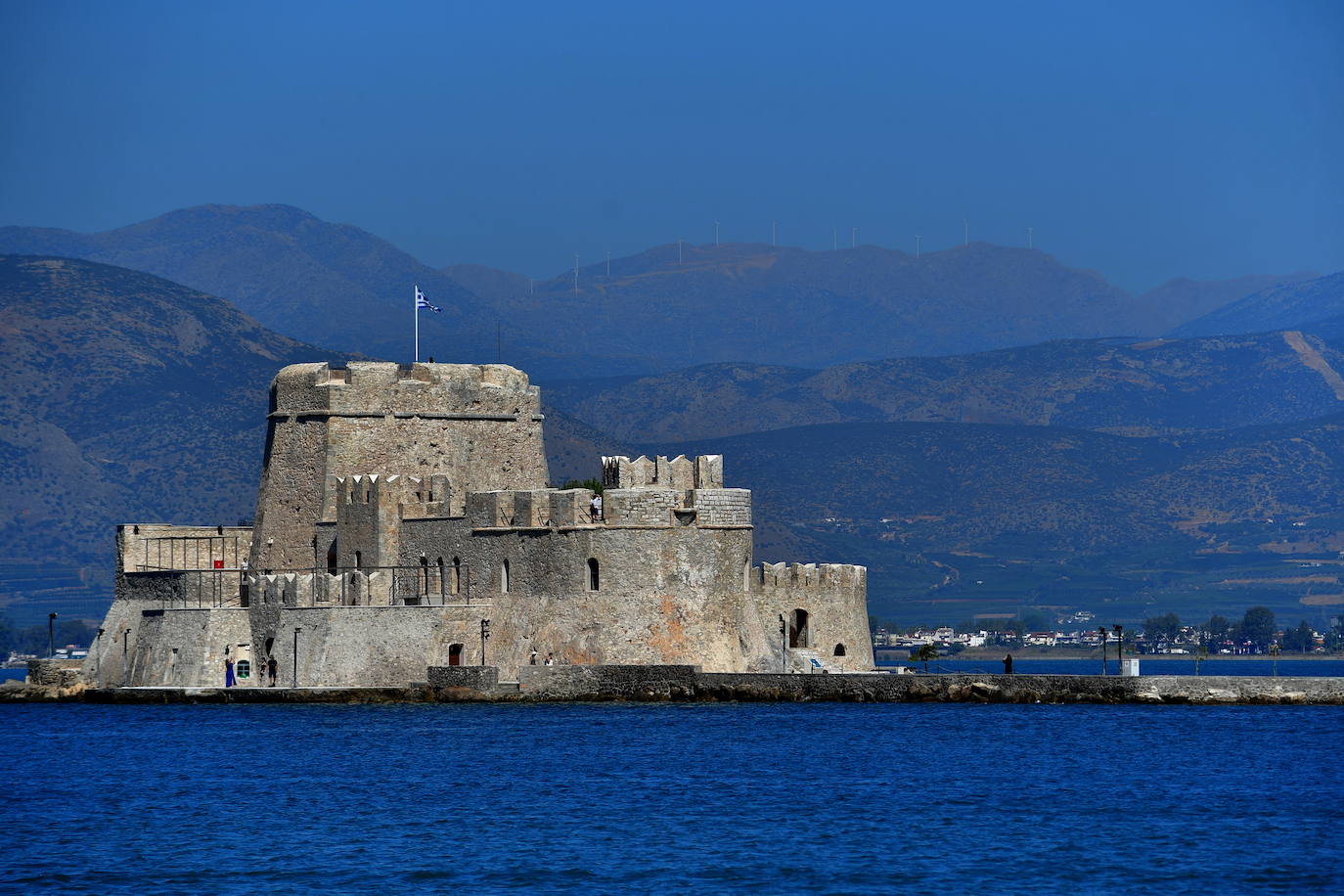 El castillo de Bourtzi, en Grecia, se abre al turismo