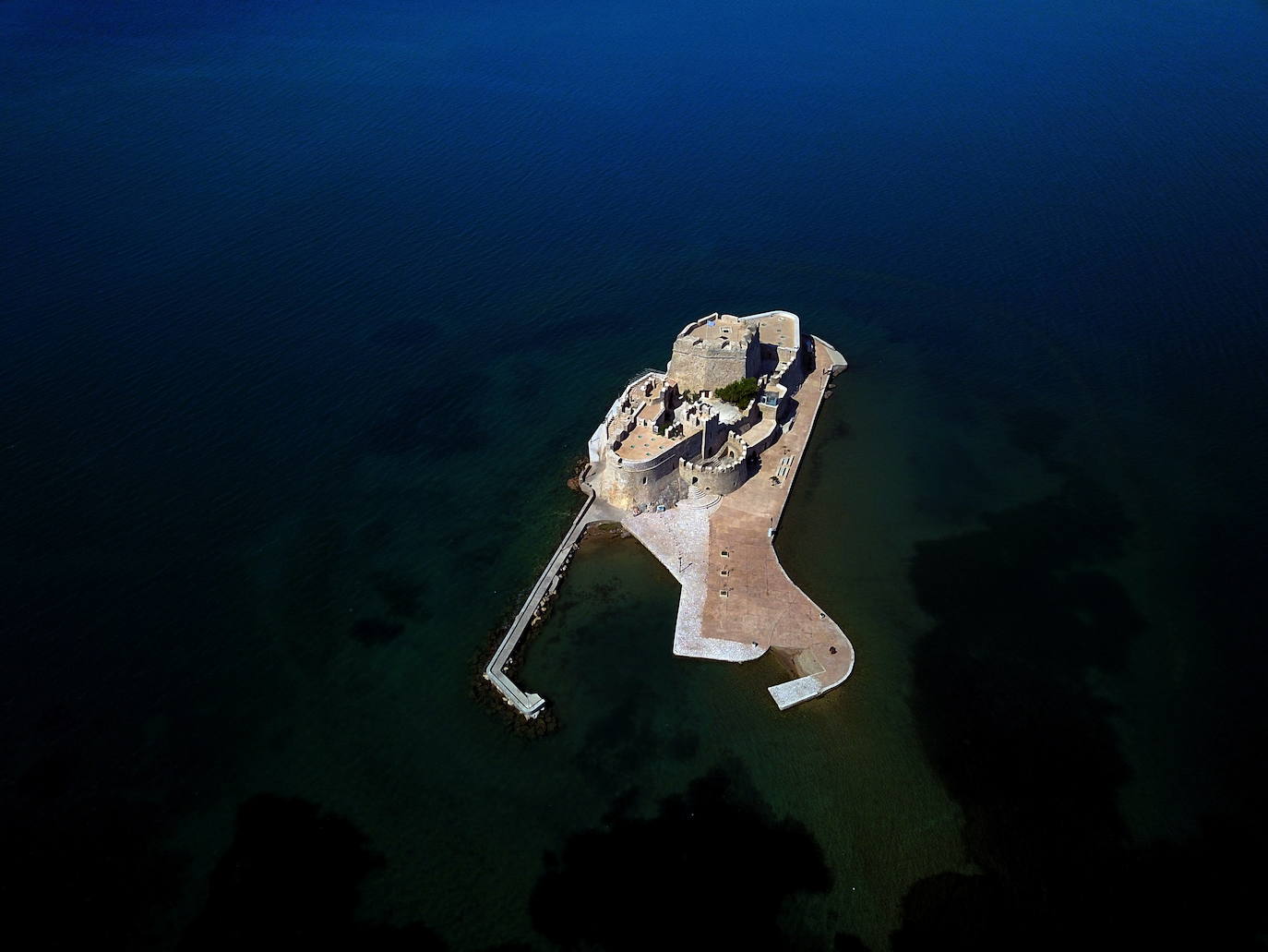 El castillo de Bourtzi, en Grecia, se abre al turismo