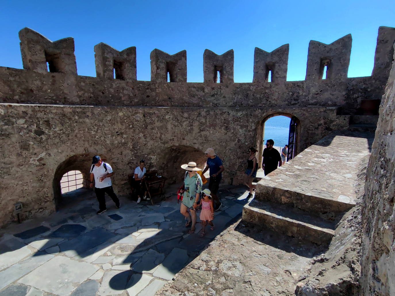 El castillo de Bourtzi, en Grecia, se abre al turismo