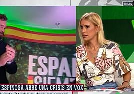 Afra Blanco en el programa 'Al rojo vivo'.