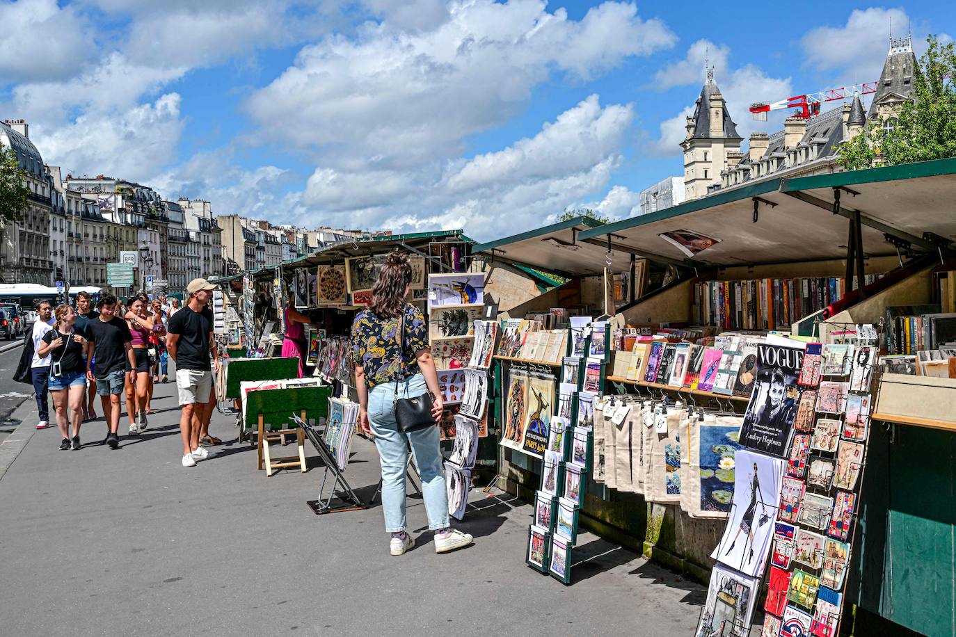 Los &#039;bouquinistes&#039; del Sena, todo un símbolo de París