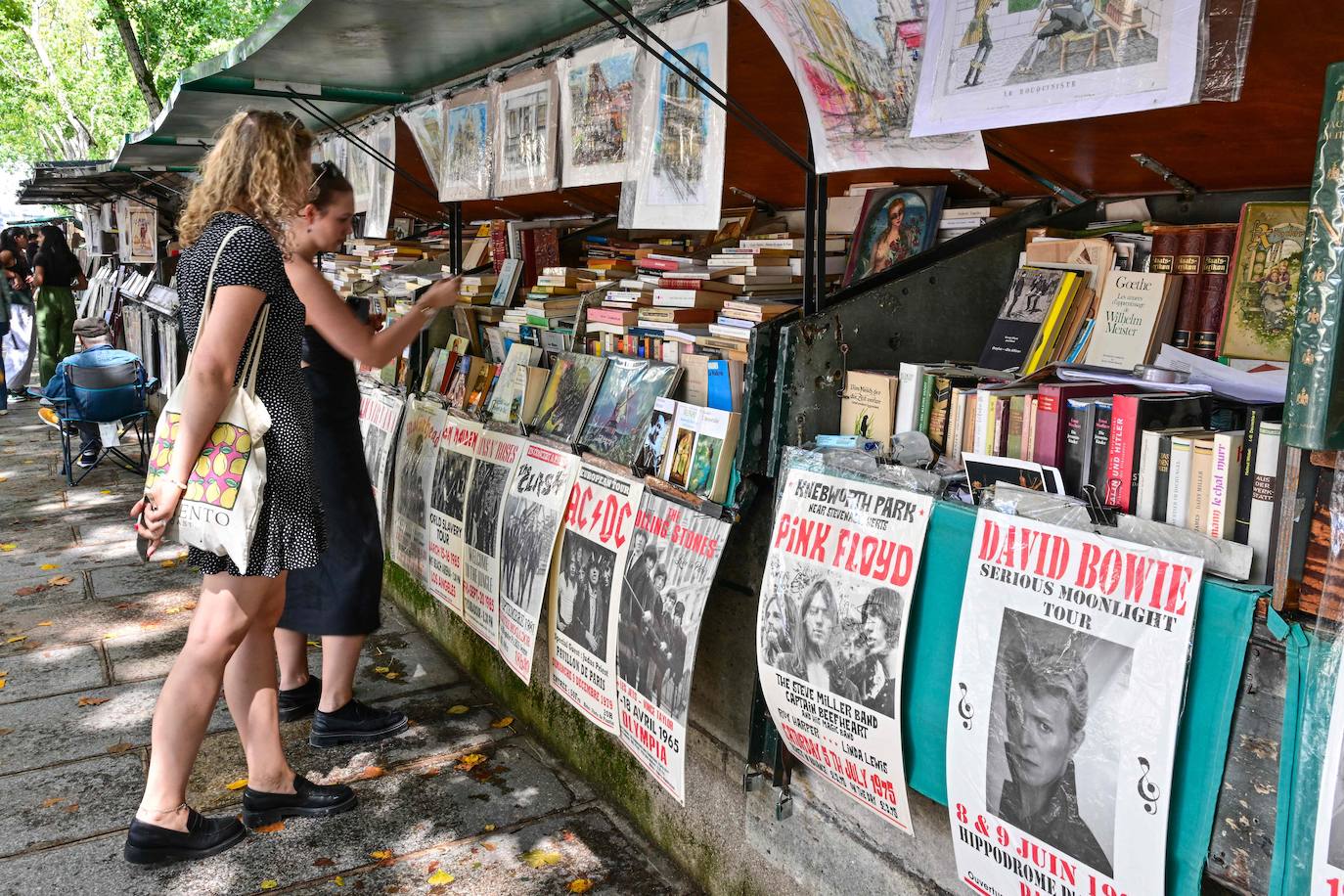 Los &#039;bouquinistes&#039; del Sena, todo un símbolo de París