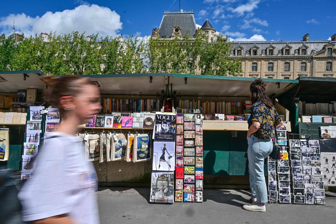 Los &#039;bouquinistes&#039; del Sena, todo un símbolo de París