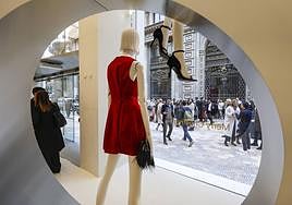 Apertura tienda Zara de Valencia en una imagen de archivo.