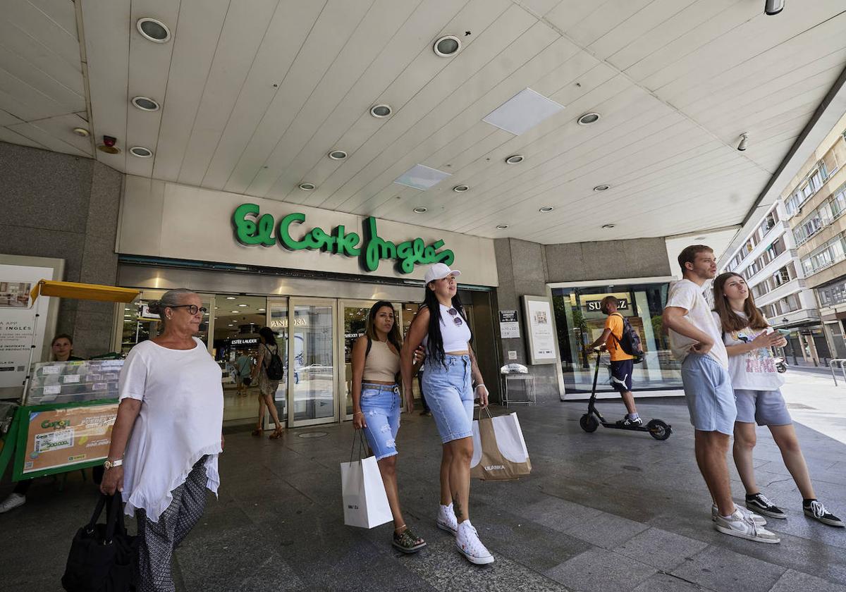 El Corte Inglés de Valencia.