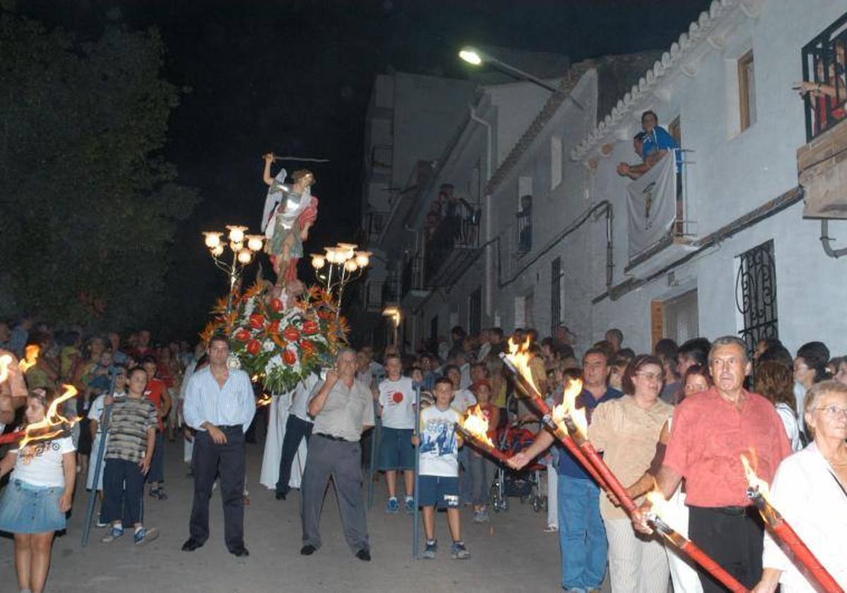 Bajada de San Miguel en Gilet