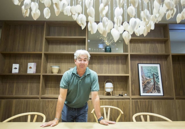 Gonzalo Calvo, en las instalaciones de Lassal, su nueva aventura gastronómica.