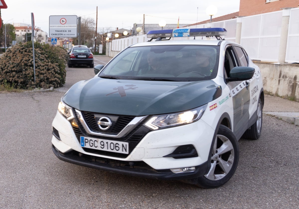 Un coche patrulla de la Guardia Civil.