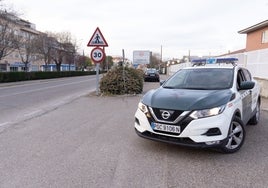 Un coche patrulla de la Guardia Civil.