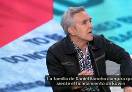 Ramoncín durante su intervención en el programa de La Sexta