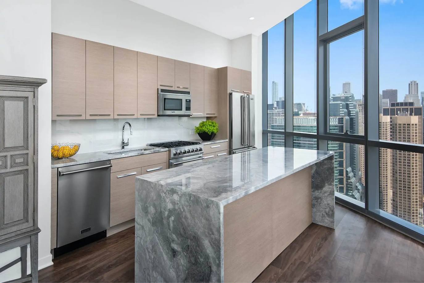 Imagen secundaria 1 - Interior de las viviendas del West Loop Tower de Chicago