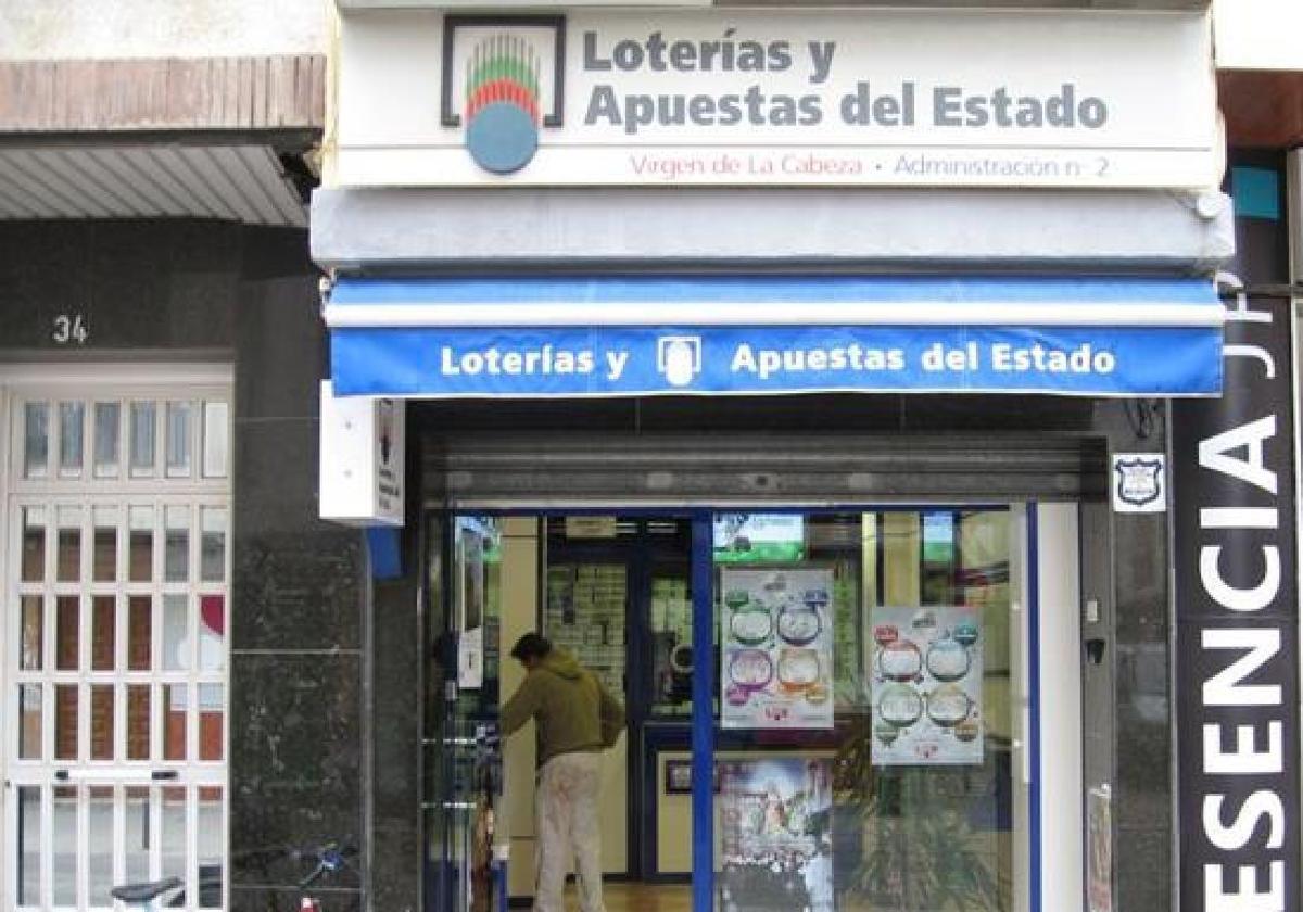 Una administración de Loterías y Apuestas del Estado