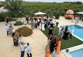 Vista de la fiesta de cumpleaños que ha celebrado el empresario Rafa Olmos.