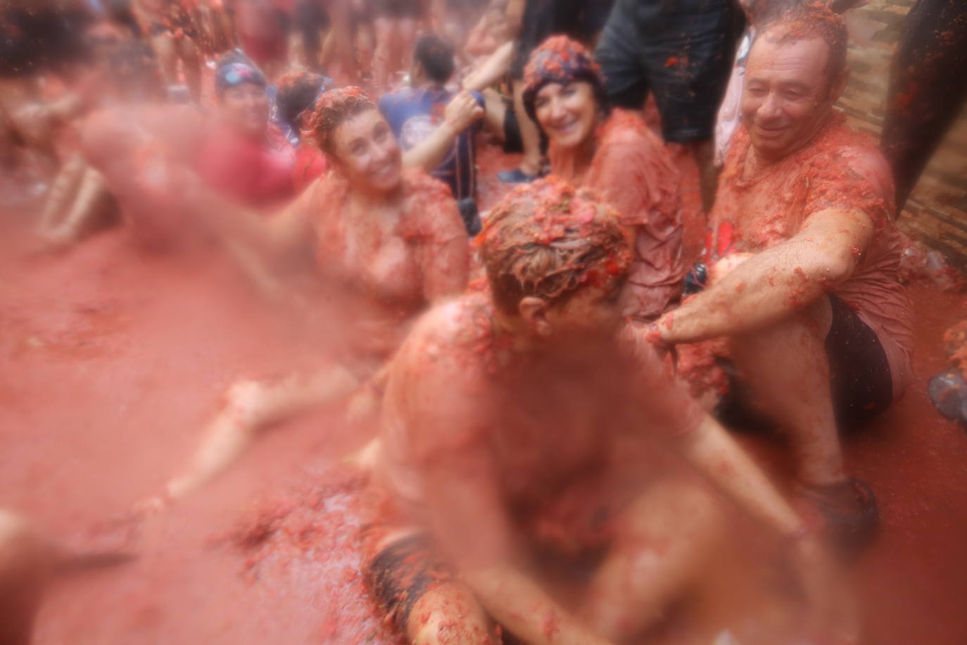 La Tomatina de Buñol 2023 en imágenes