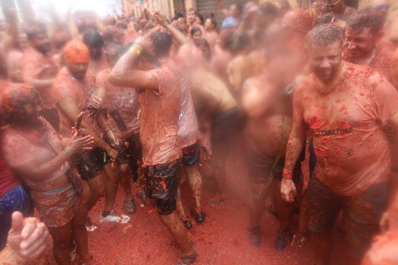 La Tomatina de Buñol 2023 en imágenes