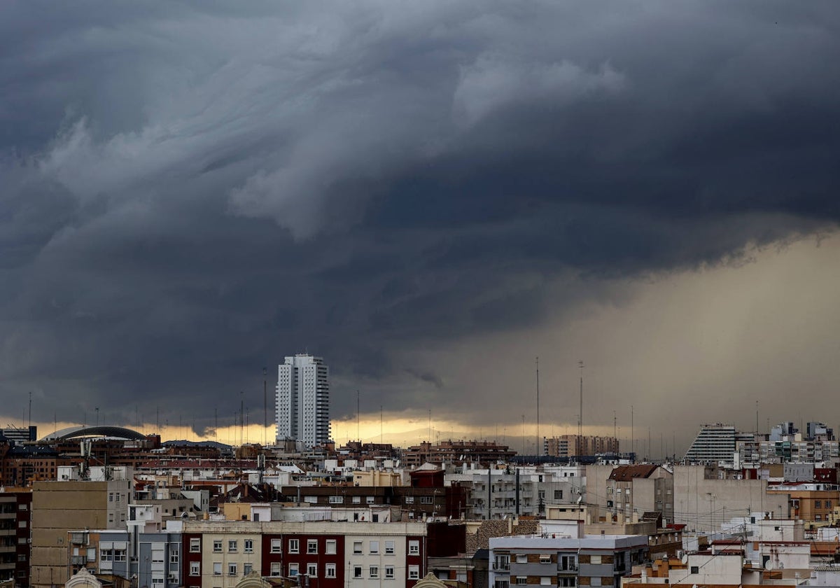 Día de lluvia en Valencia y en toda la Comunitat.