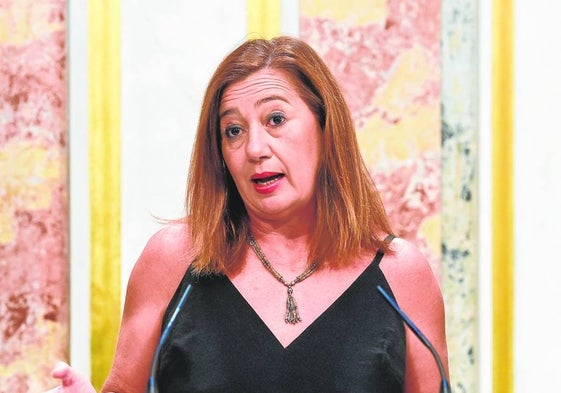 La presidenta del Congreso, Francina Armengol.