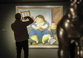 Exposicion de Fernando Botero en el Centre Cultural Bancaixa