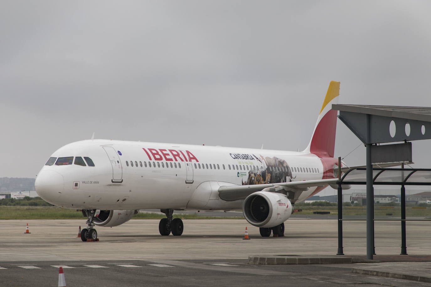 Un avión de Iberia en una imagen de archivo.