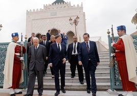 Ximo Puig, durante una visita comercial a Marruecos.