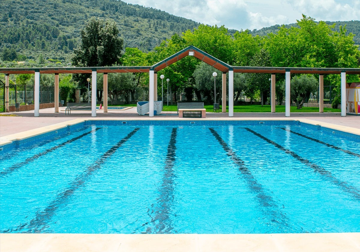 Piscina municipal de Bocairent.