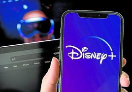 La plataforma Disney + en formato móvil