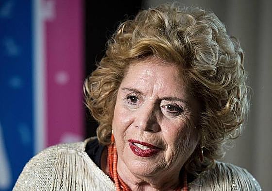 La cantante María Jiménez posa durantela entrevista en una imagen de archivo.