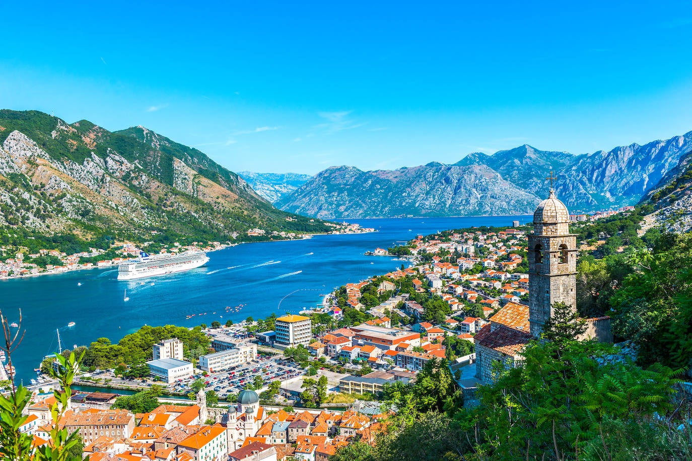 Kotor (Montenegro). Declarado Patrimonio Cultural de la Humanidad por la UNESCO. 