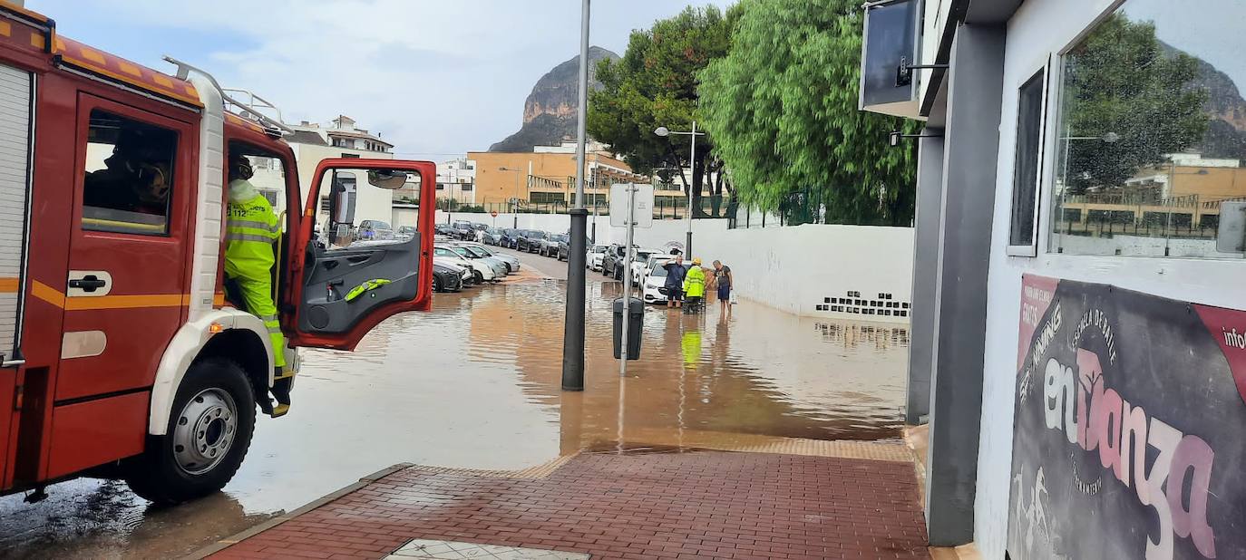 Las fuertes lluvias vuelven a la Comunitat